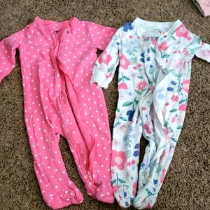 Zip up pajamas bundle